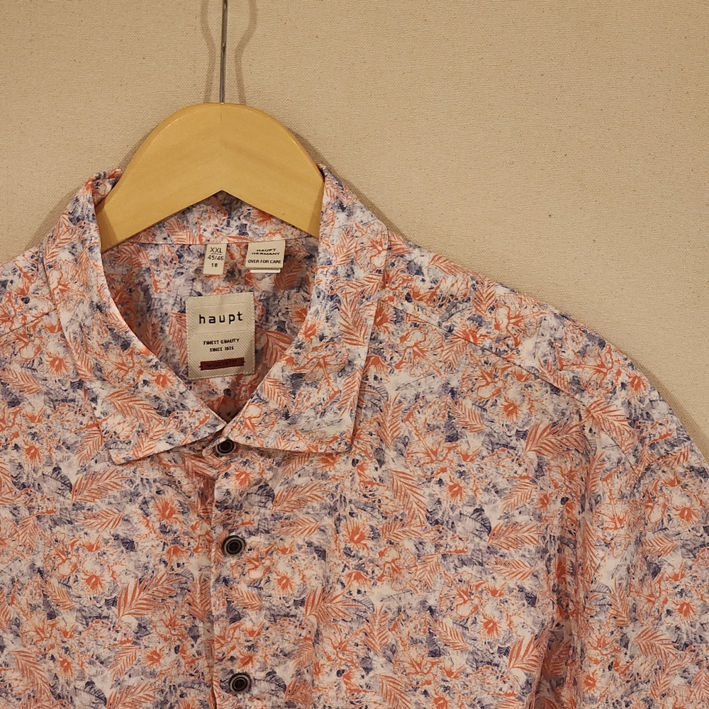 Haupt Short Sleeve Button Down XXL